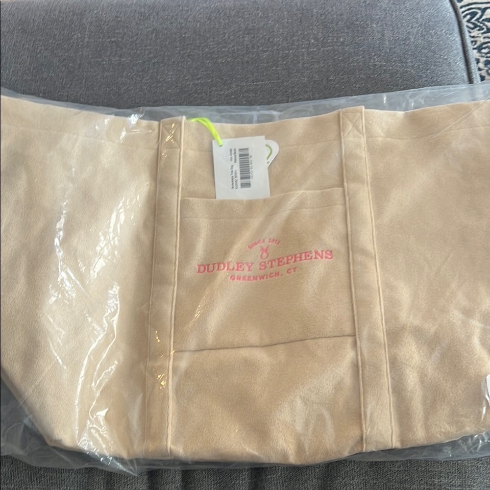 Dudley Stephens Beige Tote Bag